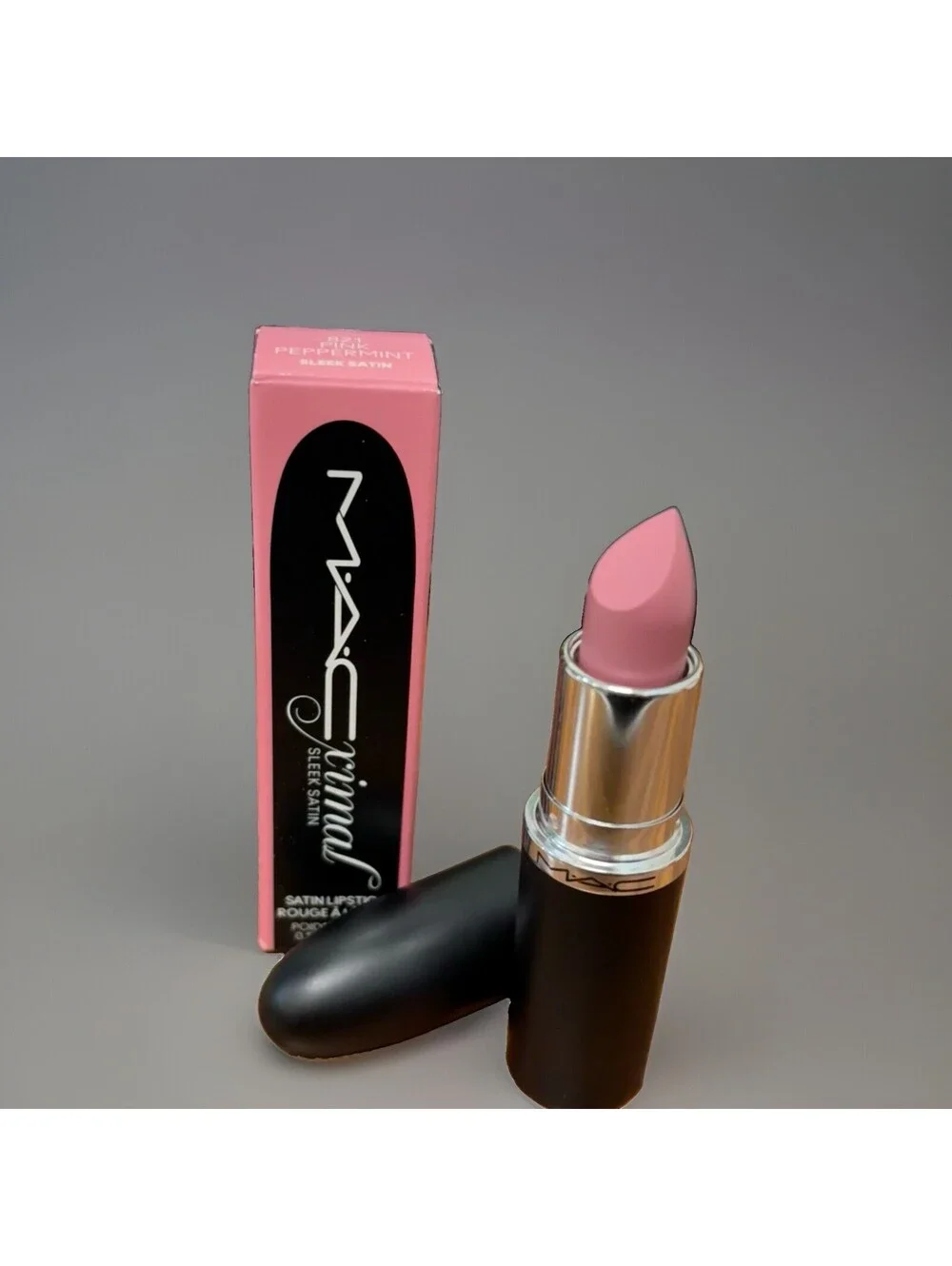 MAC Pink Peppermint Sleek Satin Lipstick 0.12oz